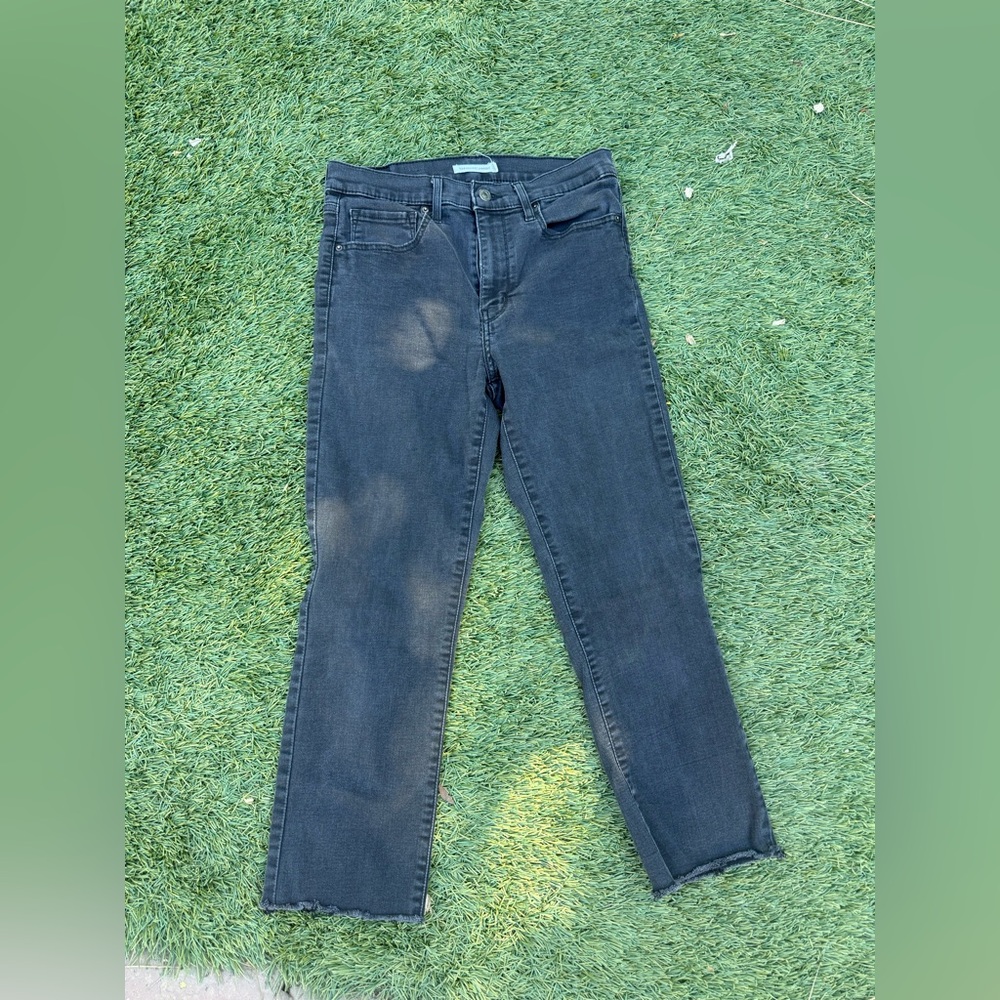 Levi’s high rise straight